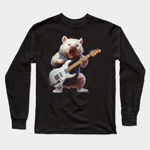 Wombat Shredder! Long Sleeve T-Shirt by TheWombatsDen